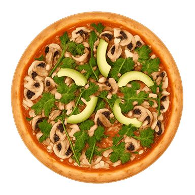 Pizza vegetariana